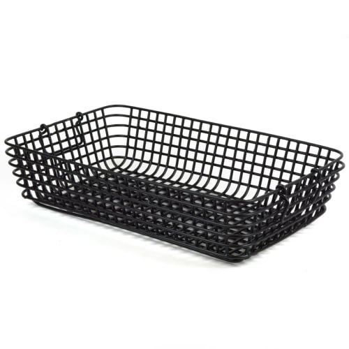 Wire Basket, Large, Black